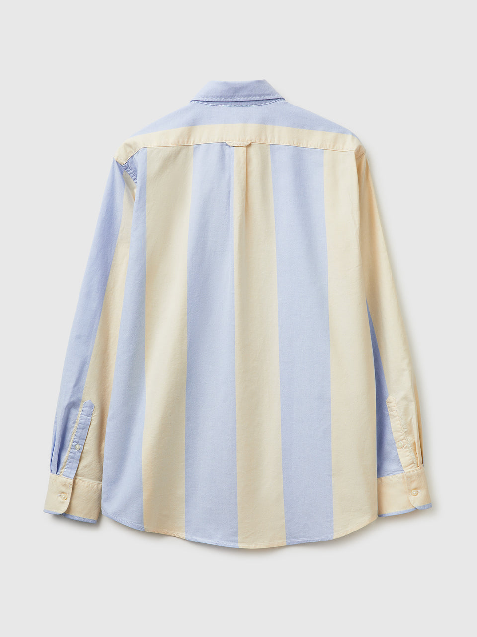 Camisa às riscas amarelo e azul-claro - ucb_image_BS