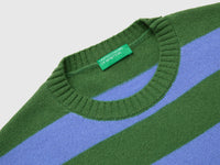 Camisola 100% lã às riscas bicolor over fit - ucb_image_DS1