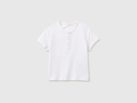 Linen blend henley T-shirt - ucb_image_FS