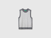 Colete de malha color block 100% lã - ucb_image_FS