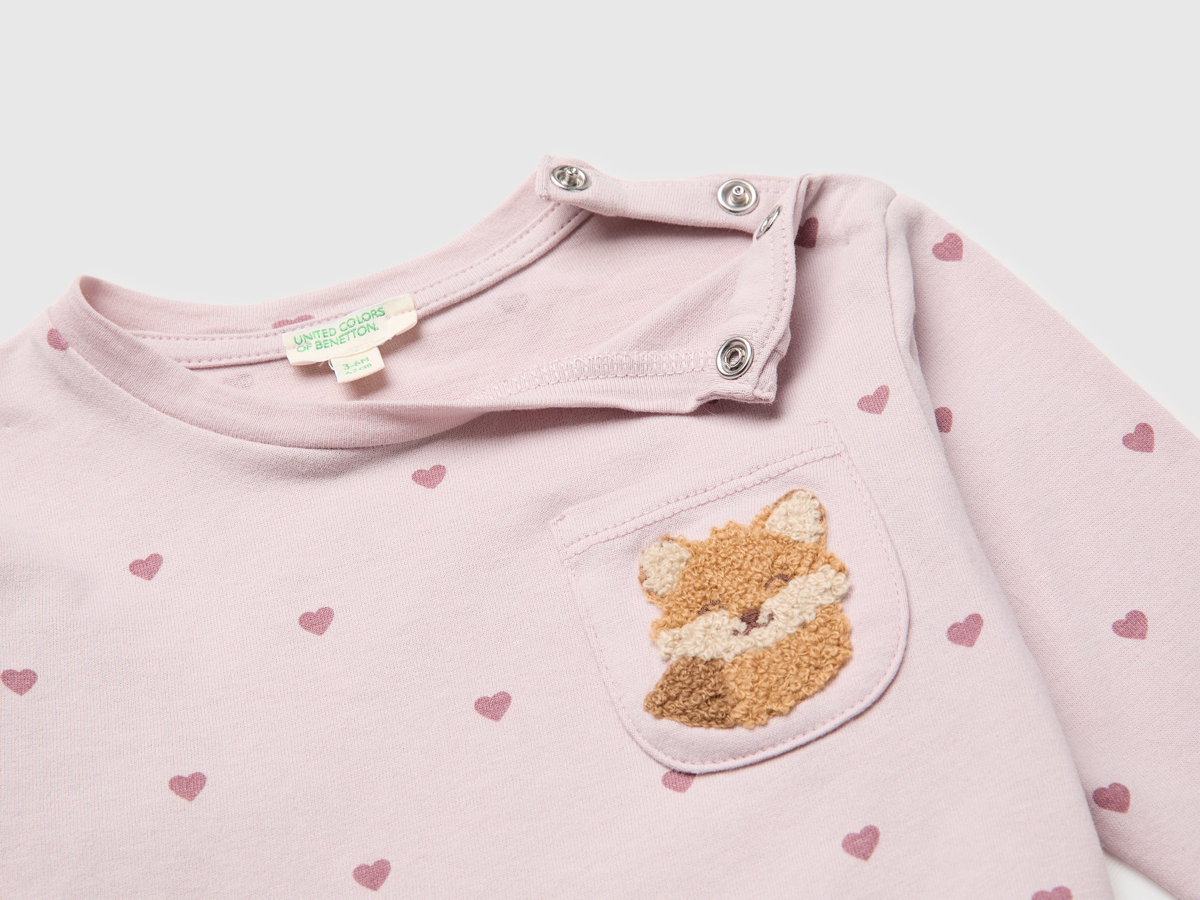T-shirt com estampa padrão em algodão orgânico - ucb_image_DS1