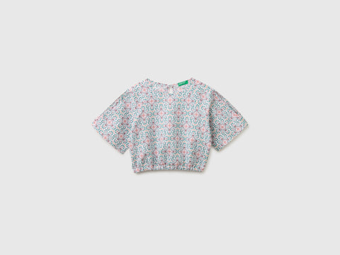 Floral blouse in linen blend - ucb_image_FS