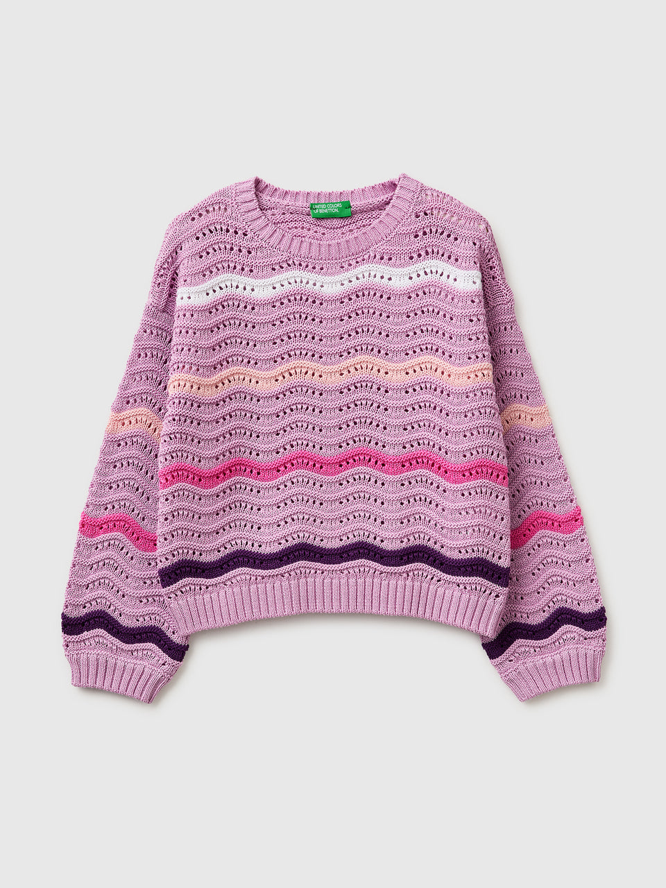 Sweater with multicolored stripes - ucb_image_FS