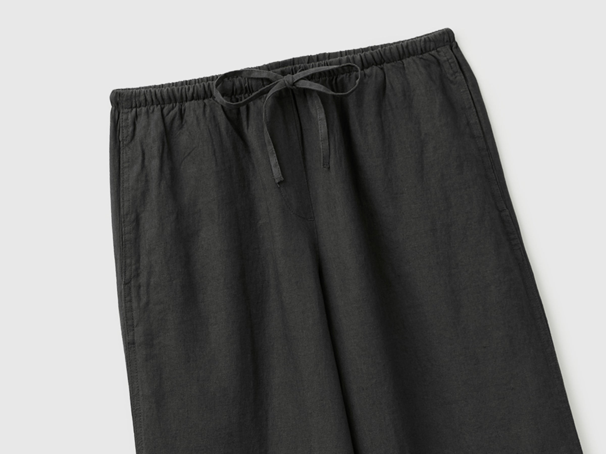 100% linen cuffed trousers - ucb_image_FY