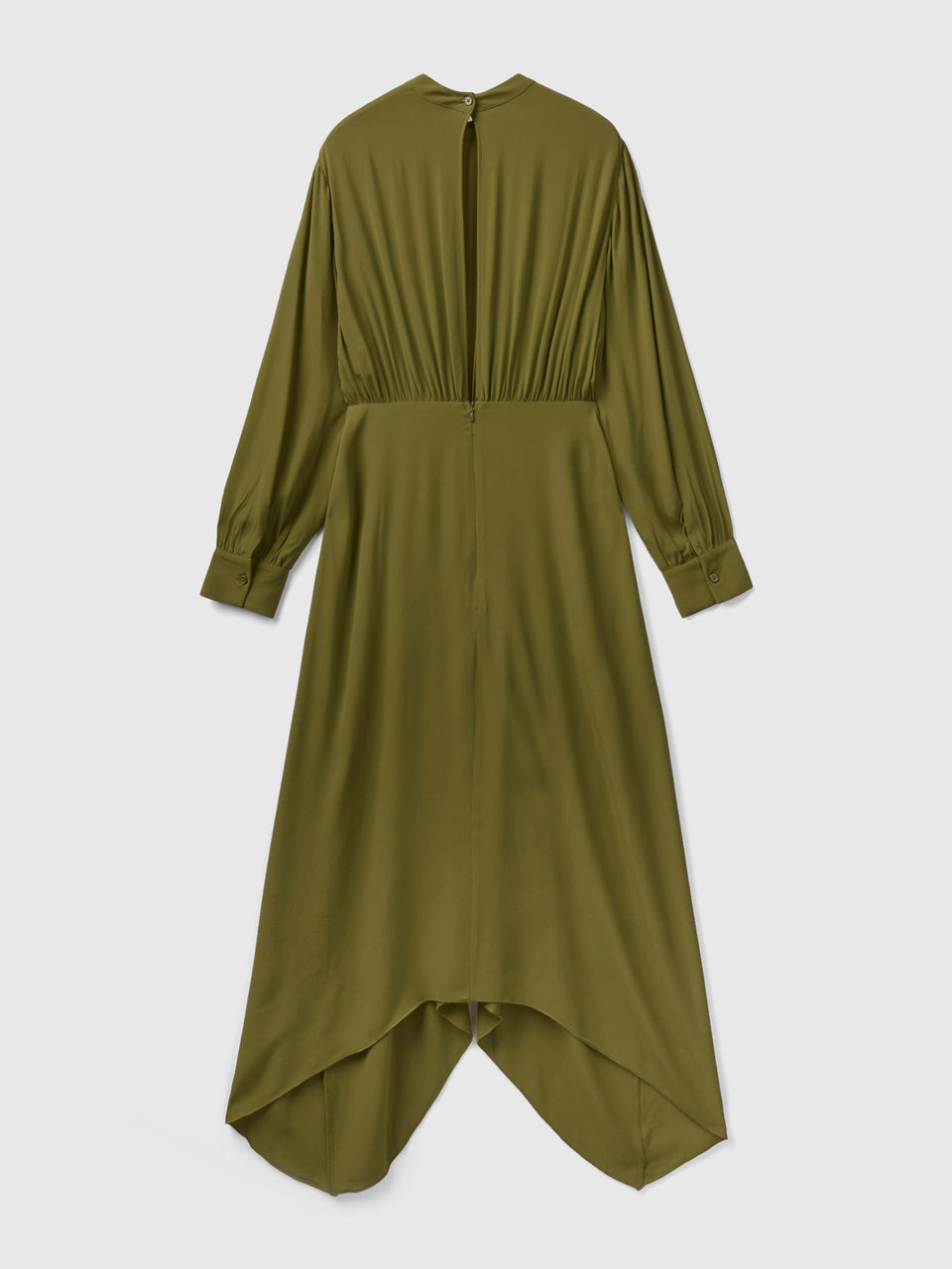 Vestido comprido em viscose fluida - ucb_image_BS