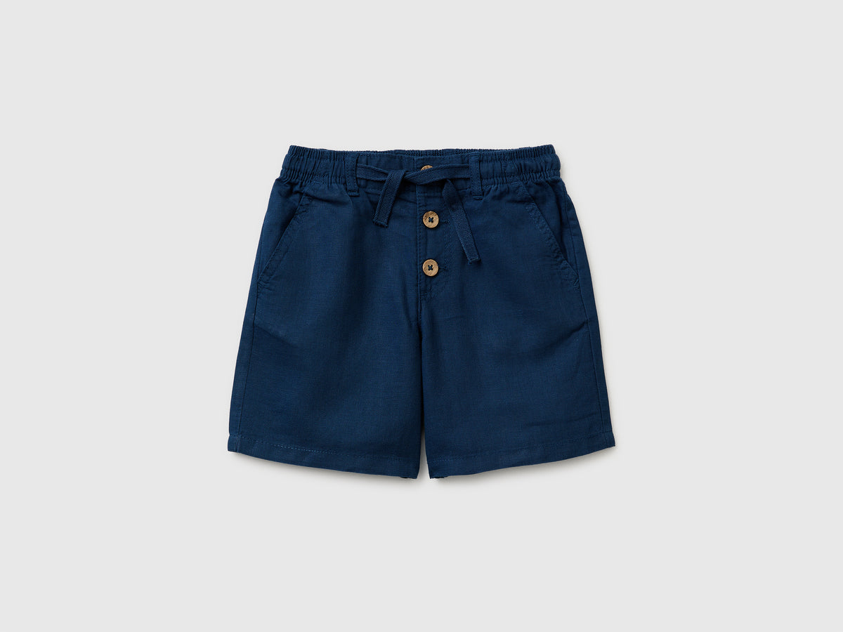 Linen blend shorts - ucb_image_FS