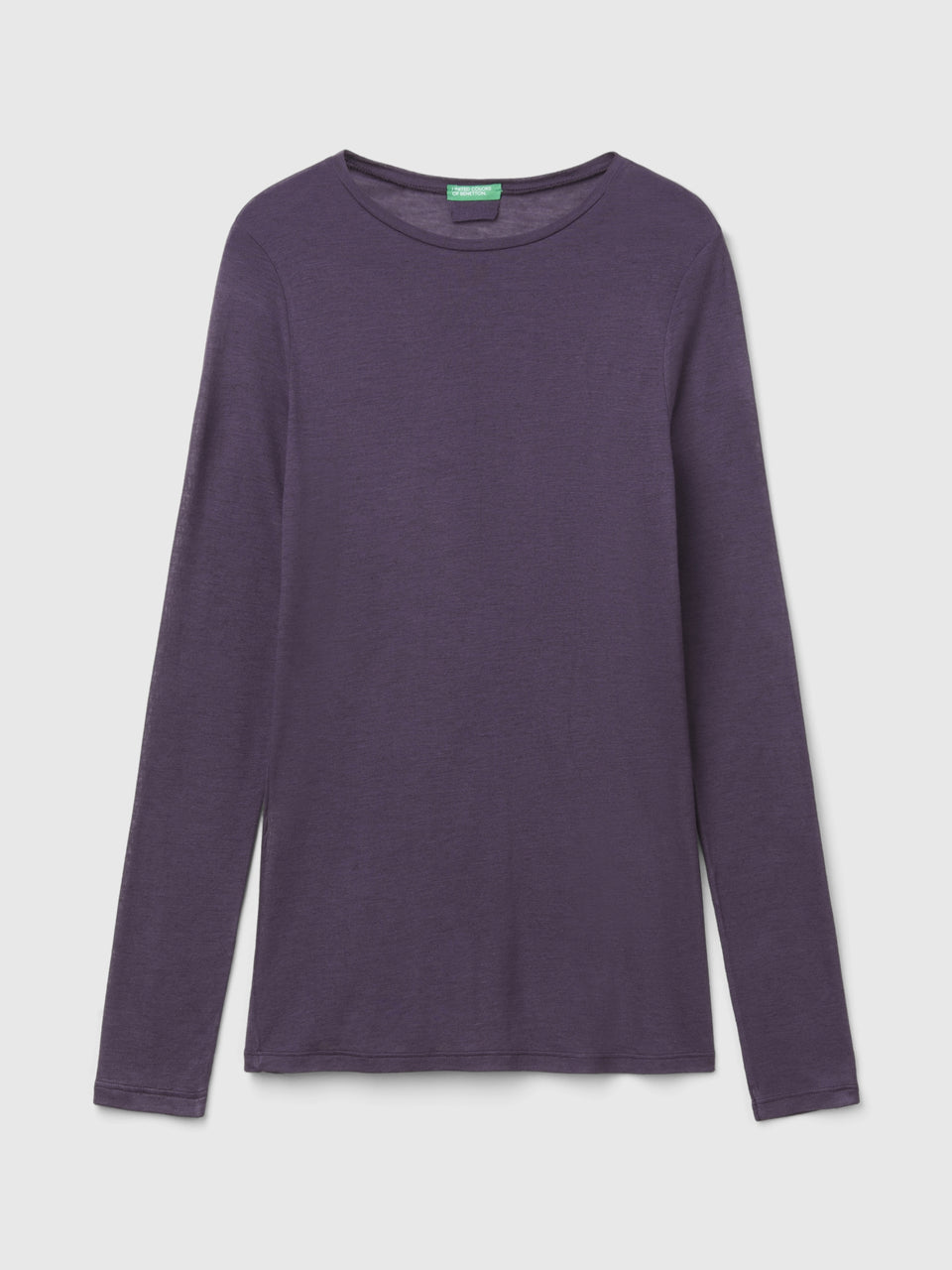 T-shirt em mistura de viscose e lã - ucb_image_FS