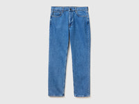 Medium blue wash bootcut jeans - ucb_image_FS