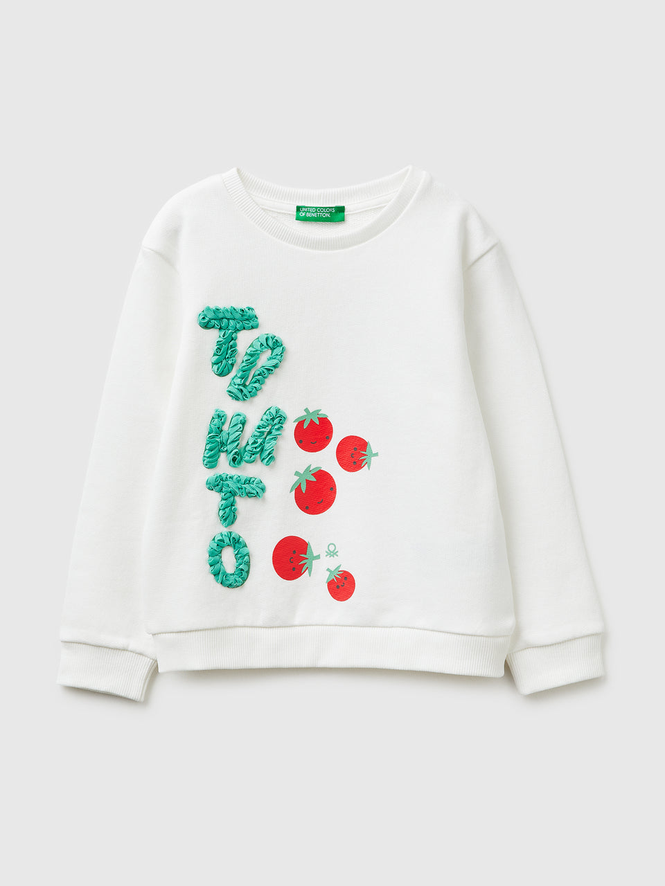 Closed sweatshirt with embroidery - ucb_image_FS
