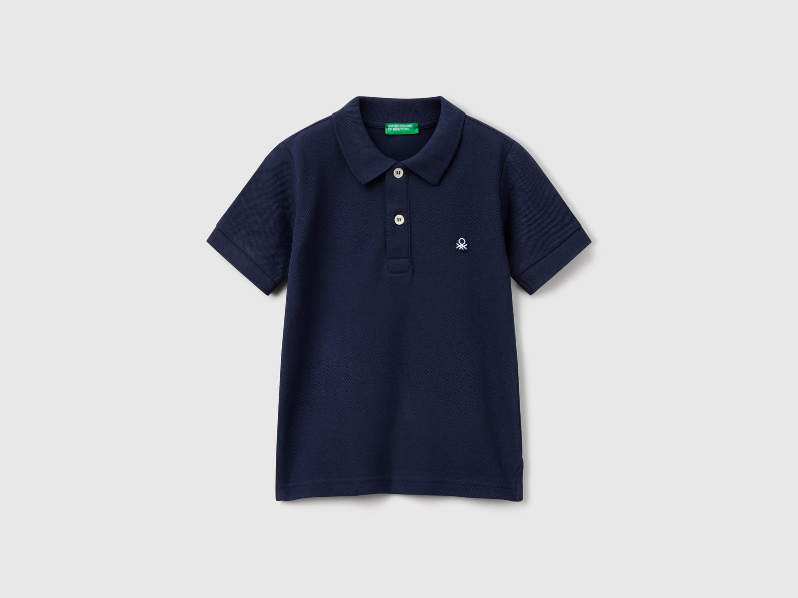 Short sleeve polo in pure cotton - ucb_image_FS