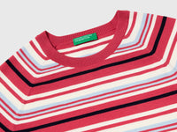 Striped short-sleeved sweater - ucb_image_DS1