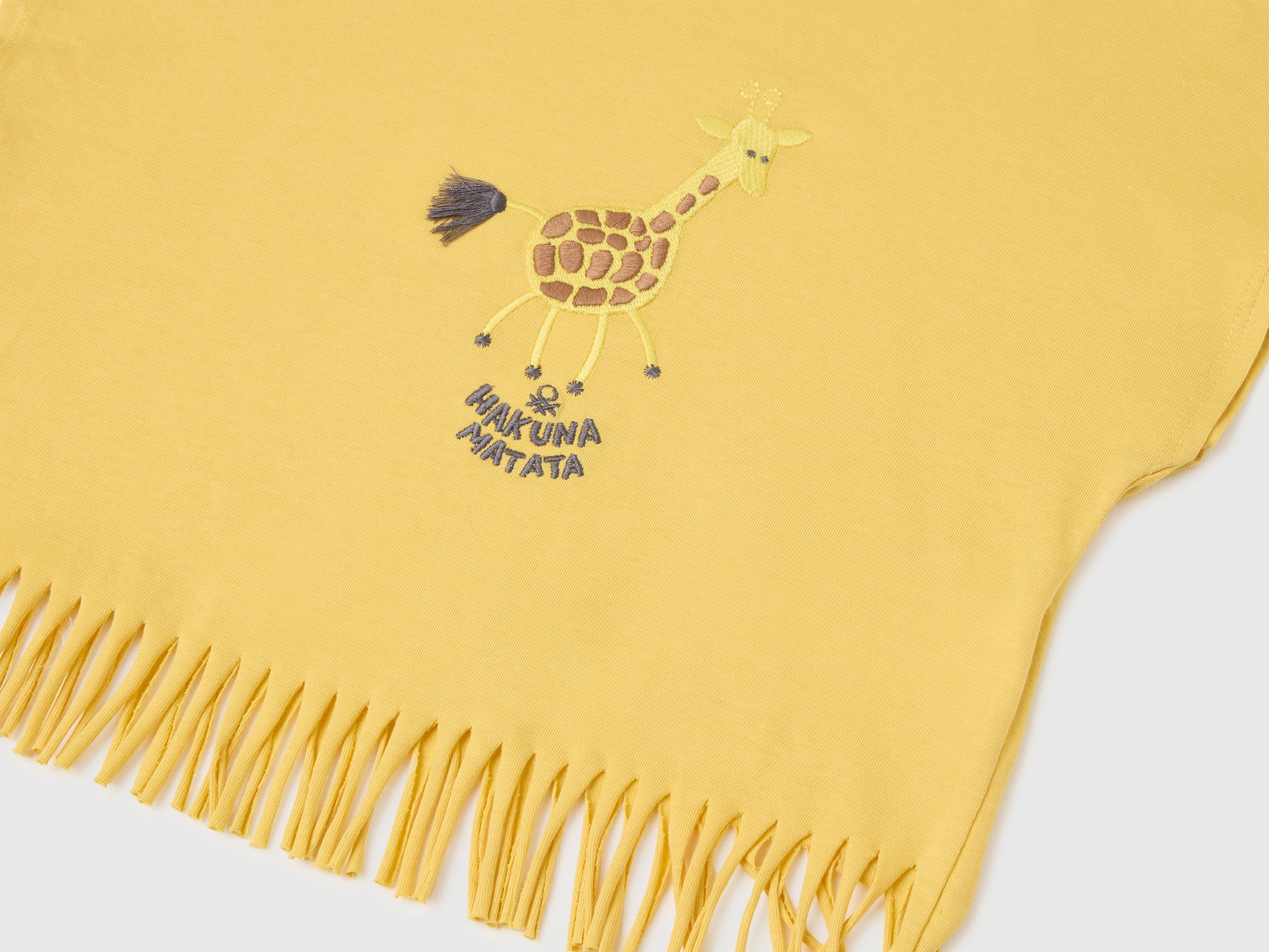 T-shirt with fringes and embroidery - ucb_image_DS1