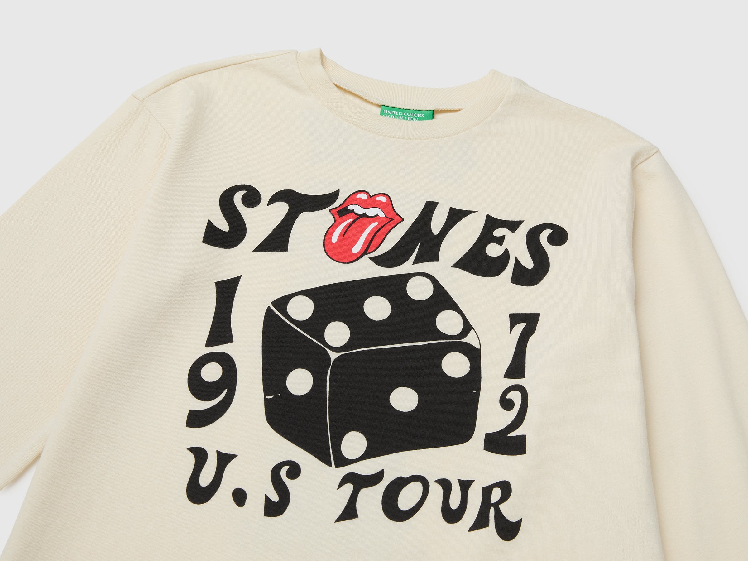T-shirt "The Rolling Stones" com estampa à frente e atrás - ucb_image_DS1