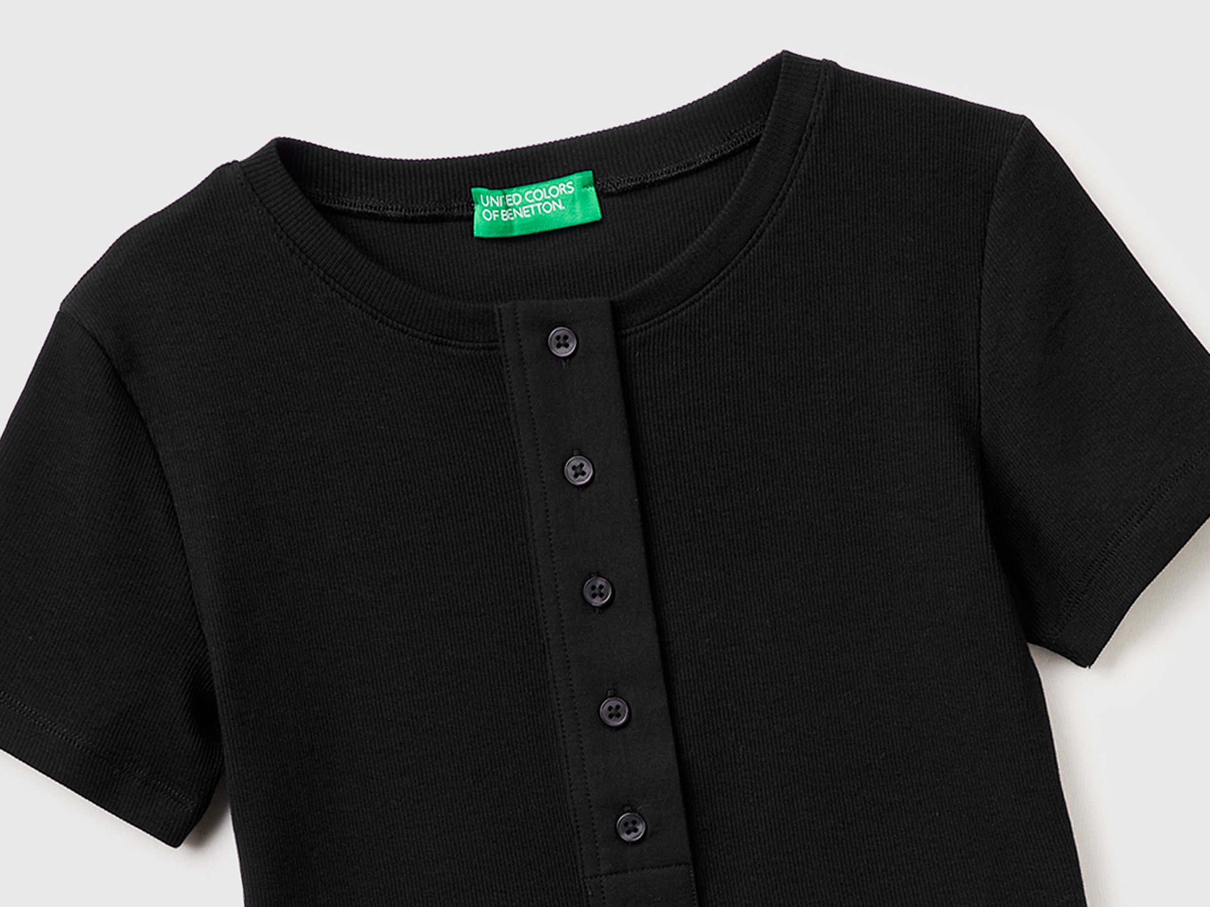Ribbed henley T-shirt - ucb_image_DS1