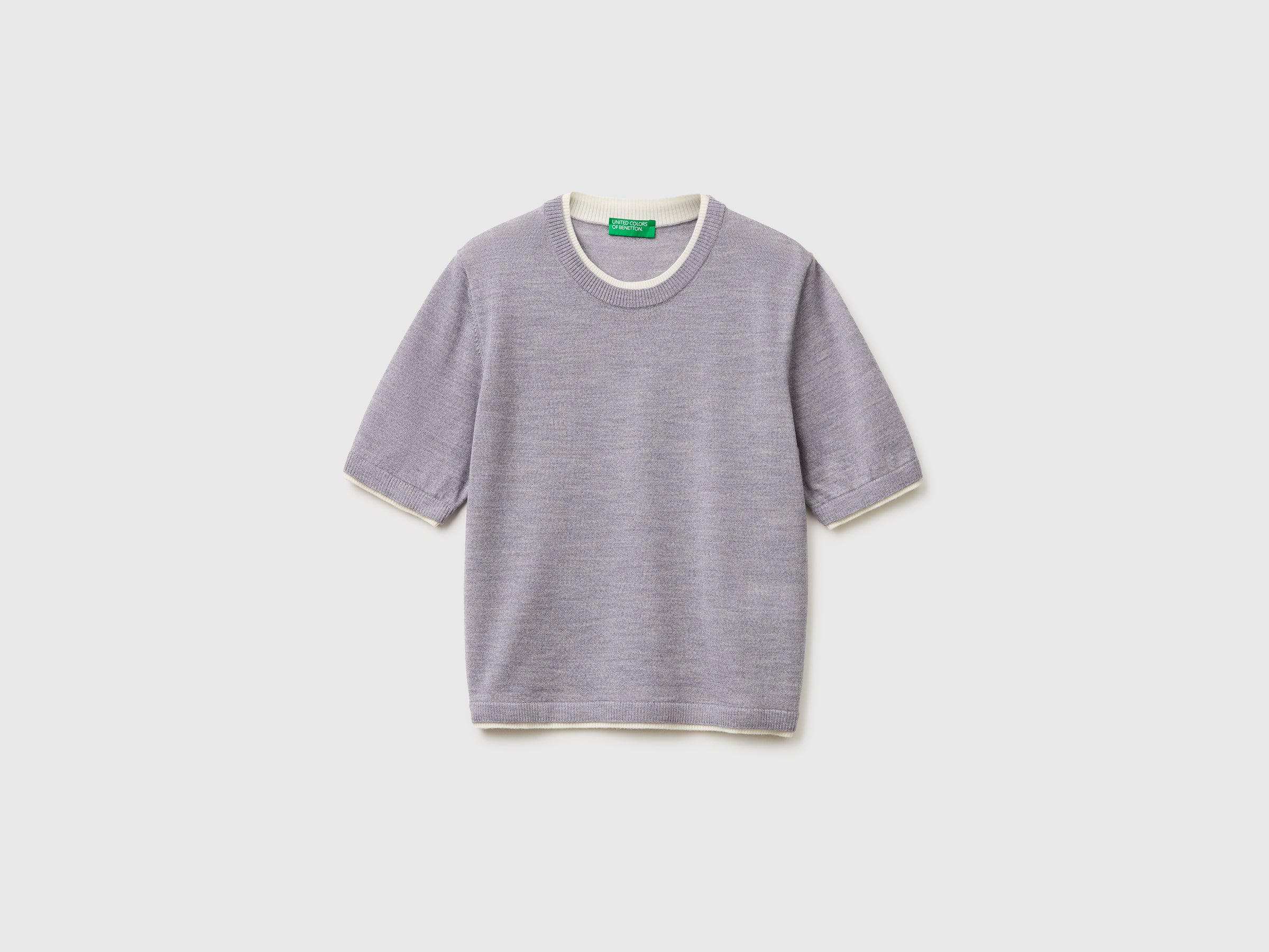 100% Merino wool short-sleeved shirt - ucb_image_FS