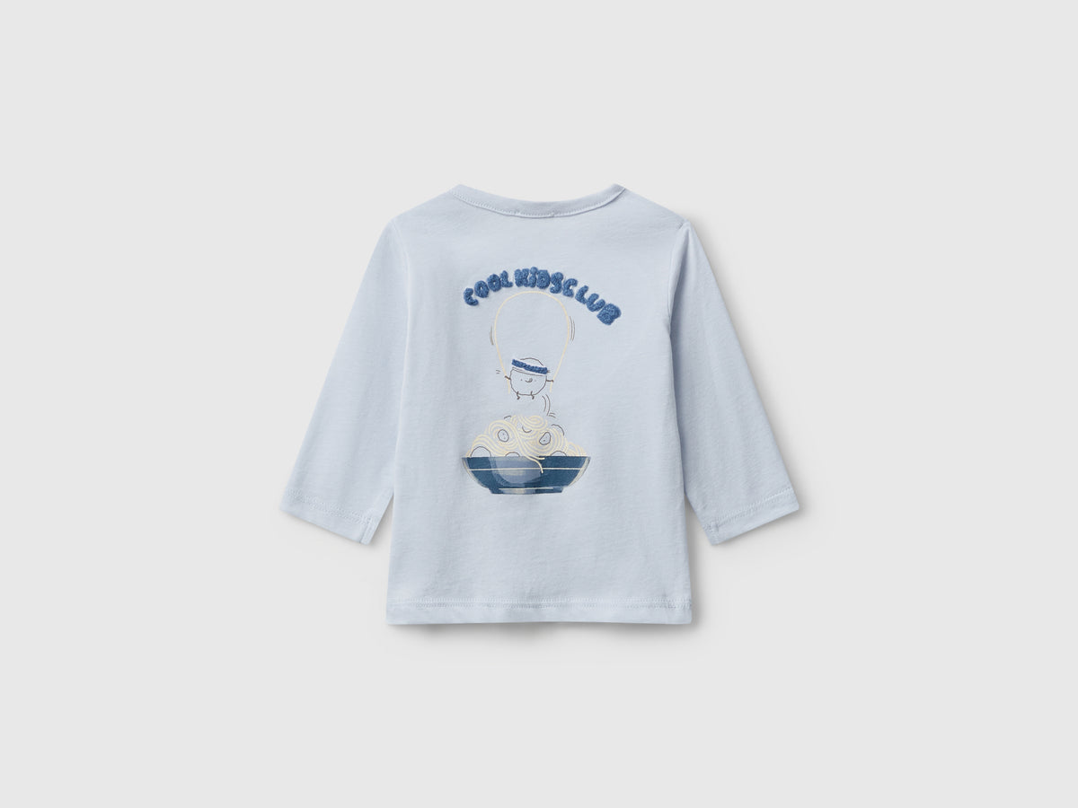T-shirt com estampa e patch - ucb_image_BS