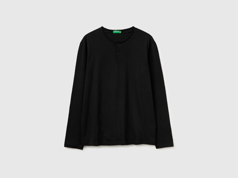T-shirt with henley neck - ucb_image_FS