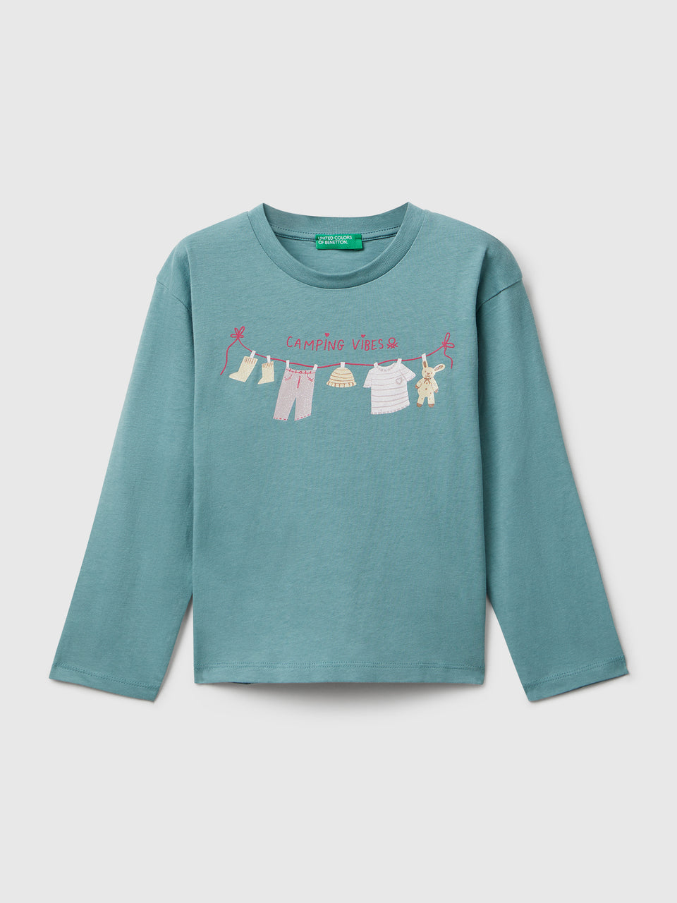 T-shirt em algodão com estampa glitter - ucb_image_FS