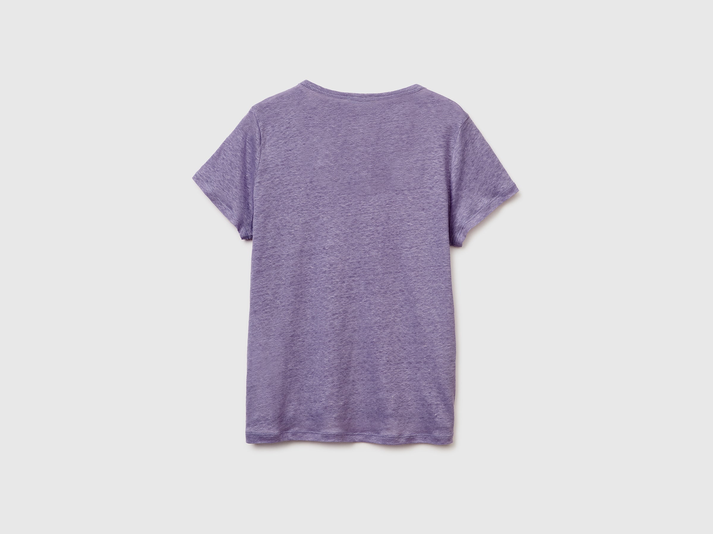 Round-neck T-shirt in pure linen - ucb_image_BS