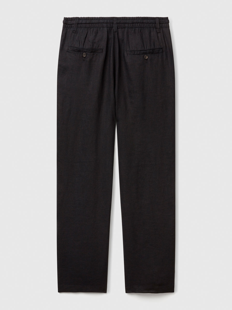 Trousers in pure linen with drawstring - ucb_image_BS