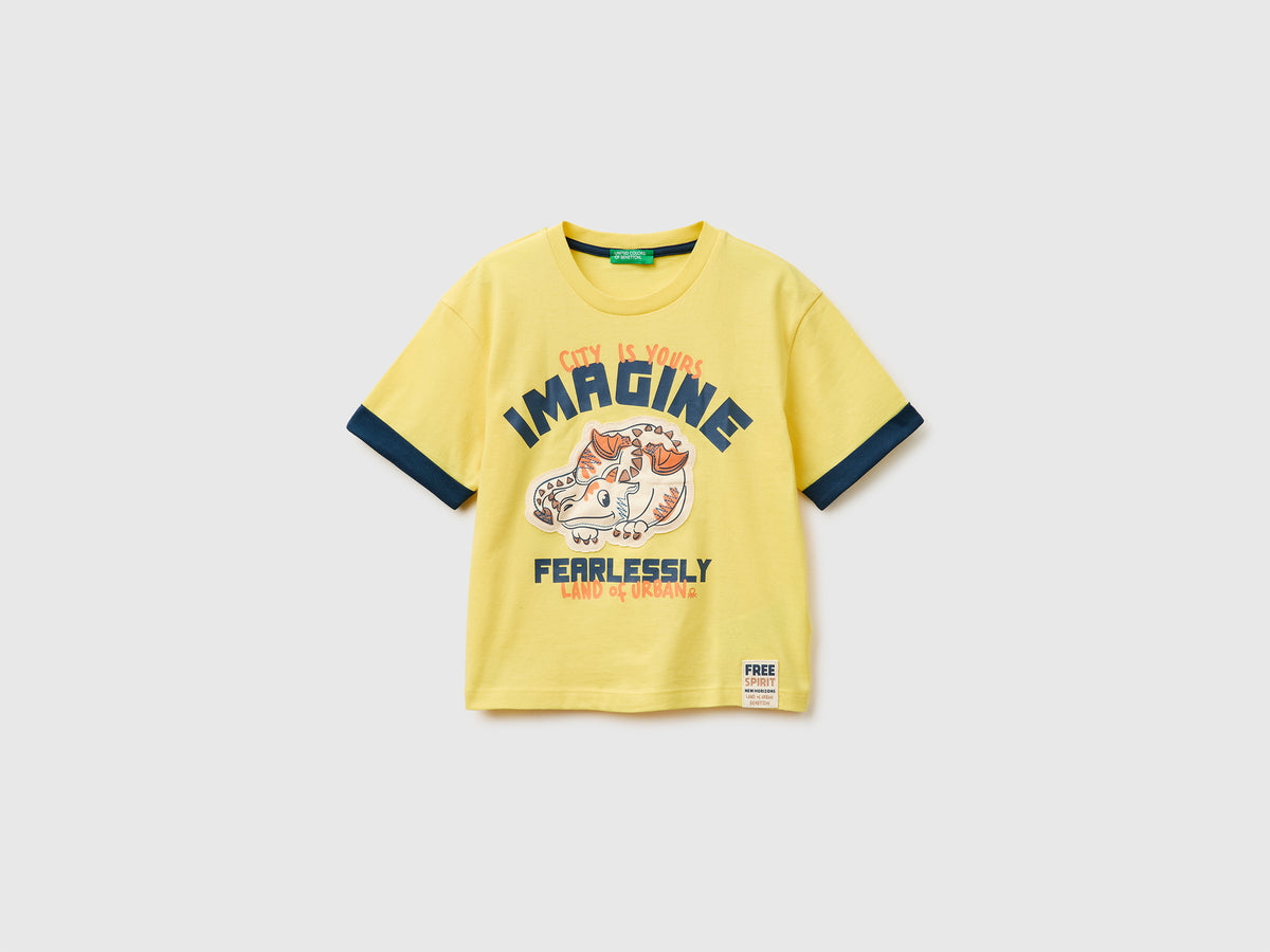 T-shirt em algodão orgânico com estampa - ucb_image_FS