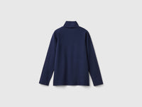 T-shirt stretch com gola alta - ucb_image_BS