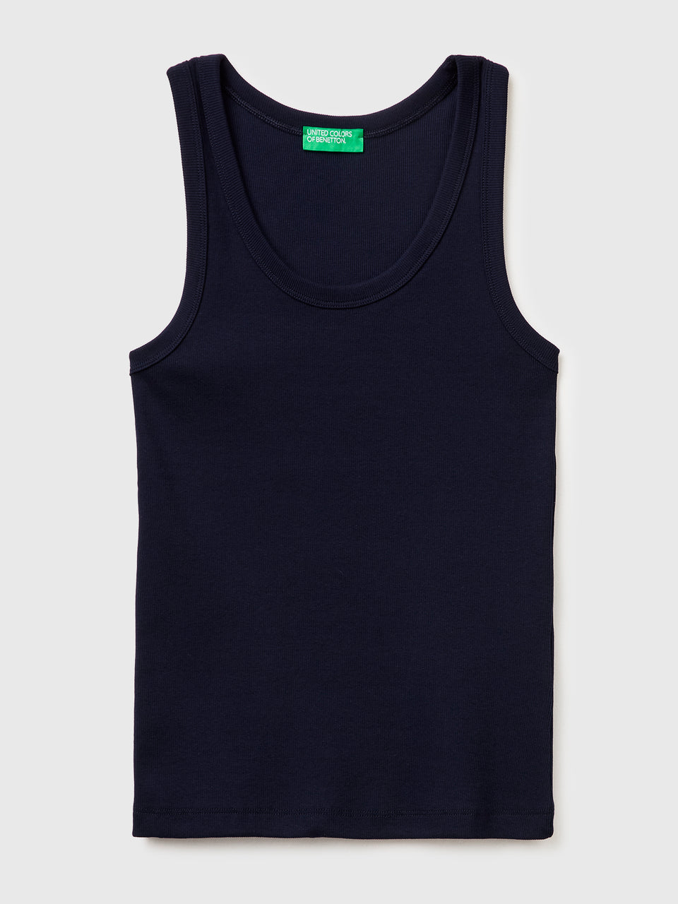 Wide-neck ribbed tank top - ucb_image_FS