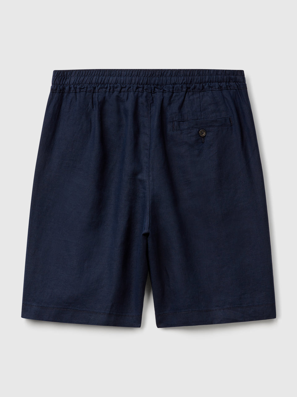 Bermuda shorts with drawstring in pure linen - ucb_image_BS