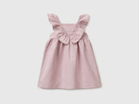 Linen blend dress with ruffles - ucb_image_FS
