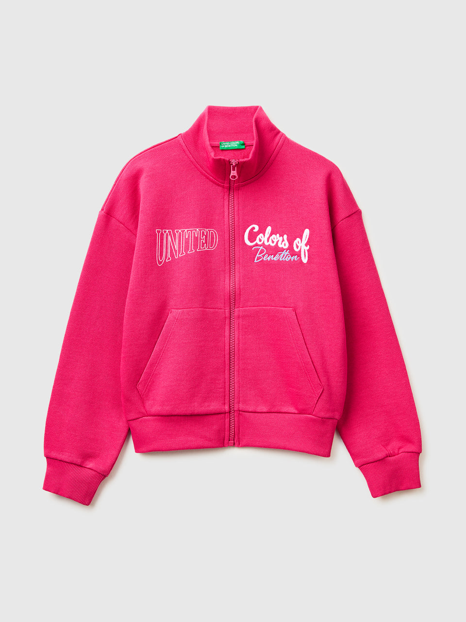 Zip-up sweatshirt with print - ucb_image_FS