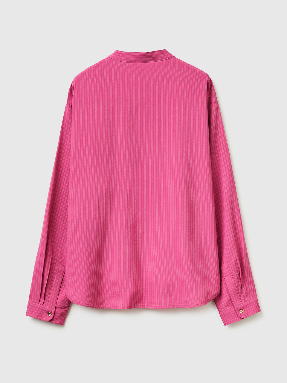 Striped blouse with mandarin collar - ucb_image_BS