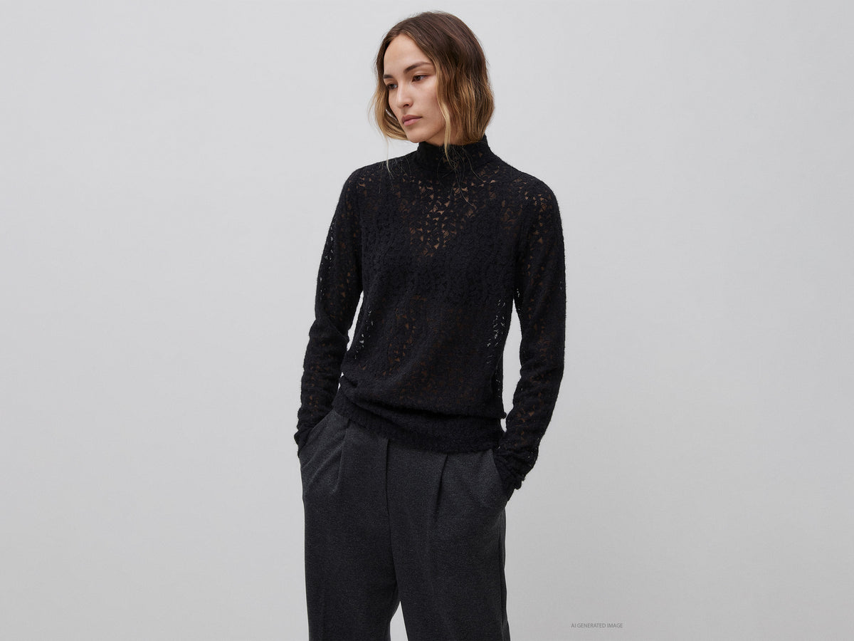 Blusa de gola alta em renda - ucb_image_F
