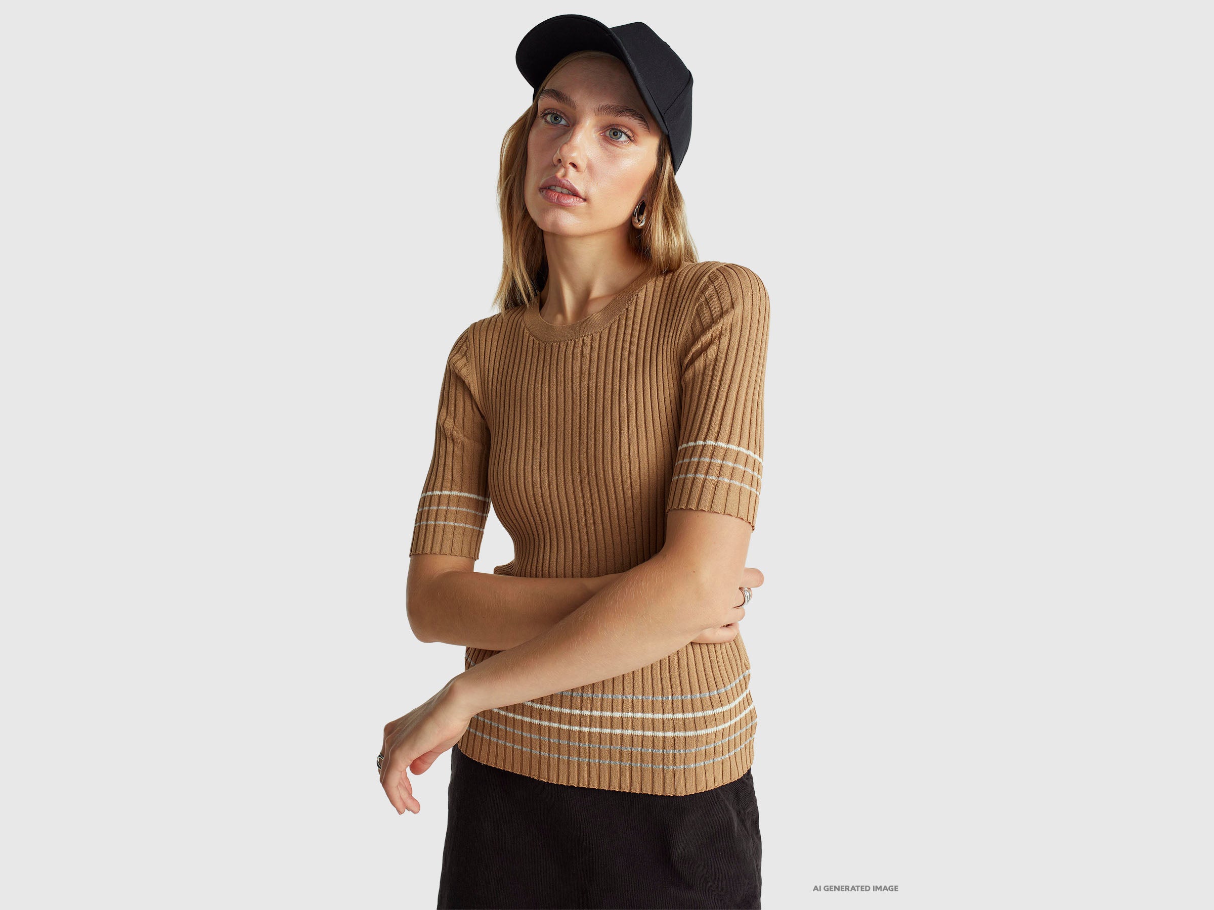 Camisola em mistura de viscose - ucb_image_F