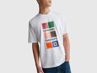 T-shirt relaxed fit com estampa - ucb_image_FY