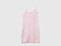 Patterned nightgown with shoulder straps - ucb_image_BS