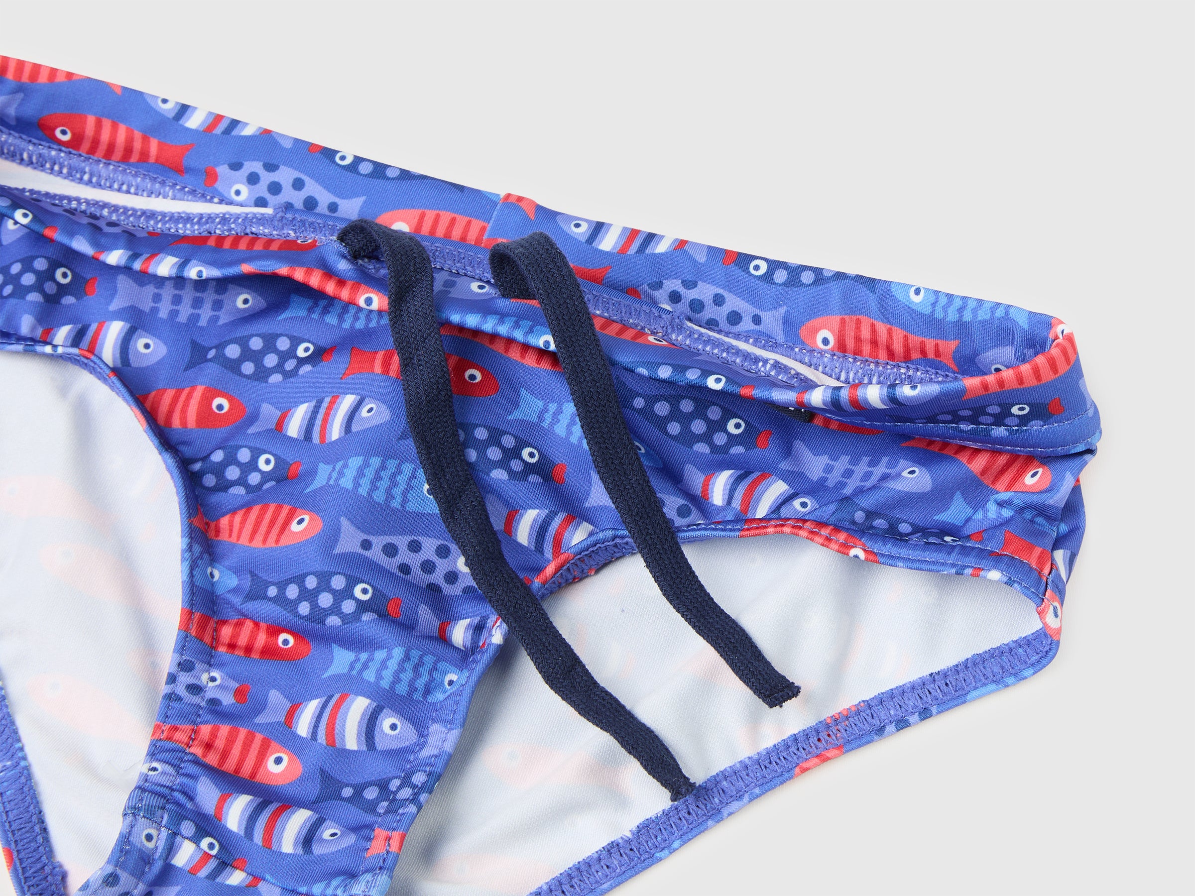Swim briefs with fish print - ucb_image_DS1