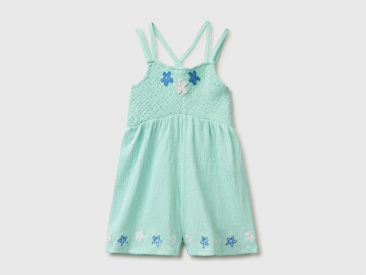 Short jumpsuit with embroidery - ucb_image_FS