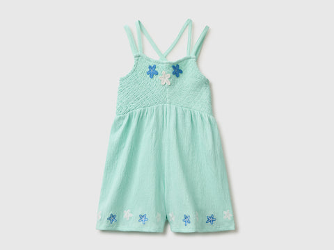 Short jumpsuit with embroidery - ucb_image_FS