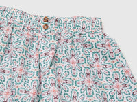 Floral linen blend shorts - ucb_image_DS1