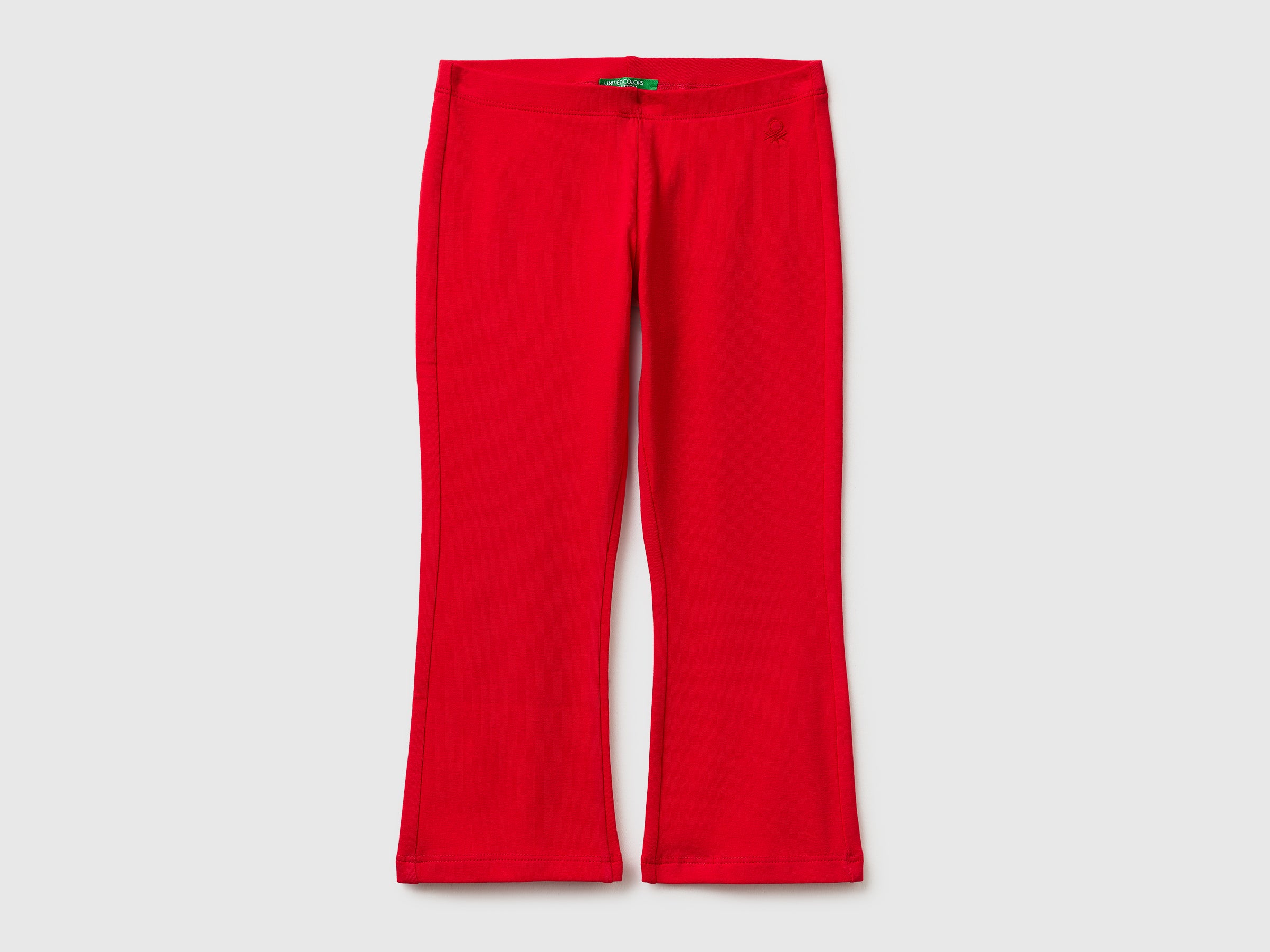 Stretch cotton flared leggings - ucb_image_FS