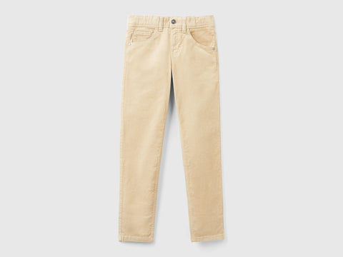 Calças slim fit em veludo stretch - ucb_image_FS