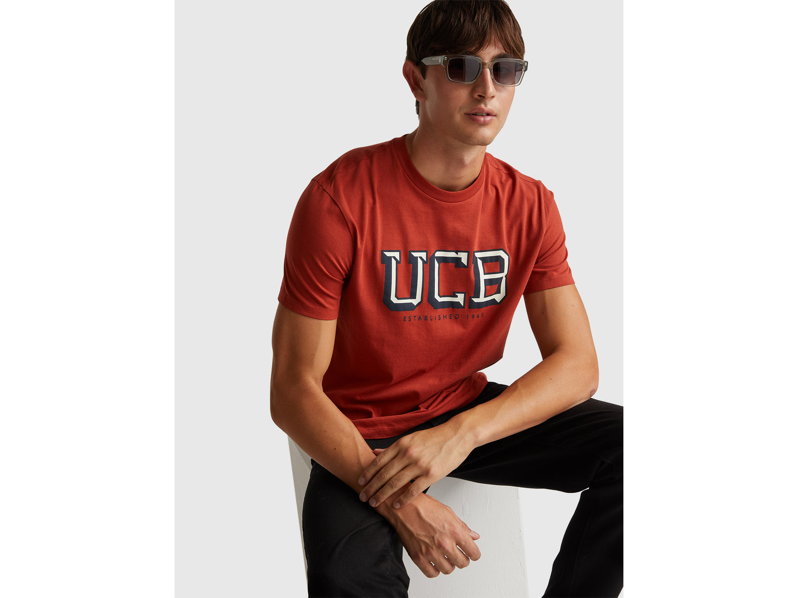 T-shirt in cotton with logo