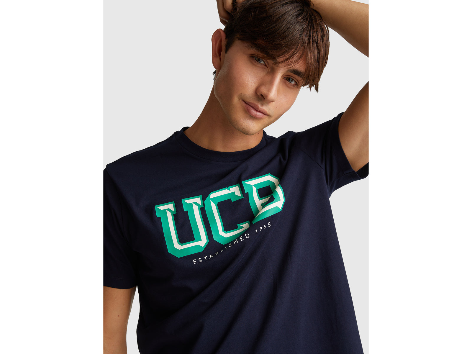 T-shirt in cotton with logo