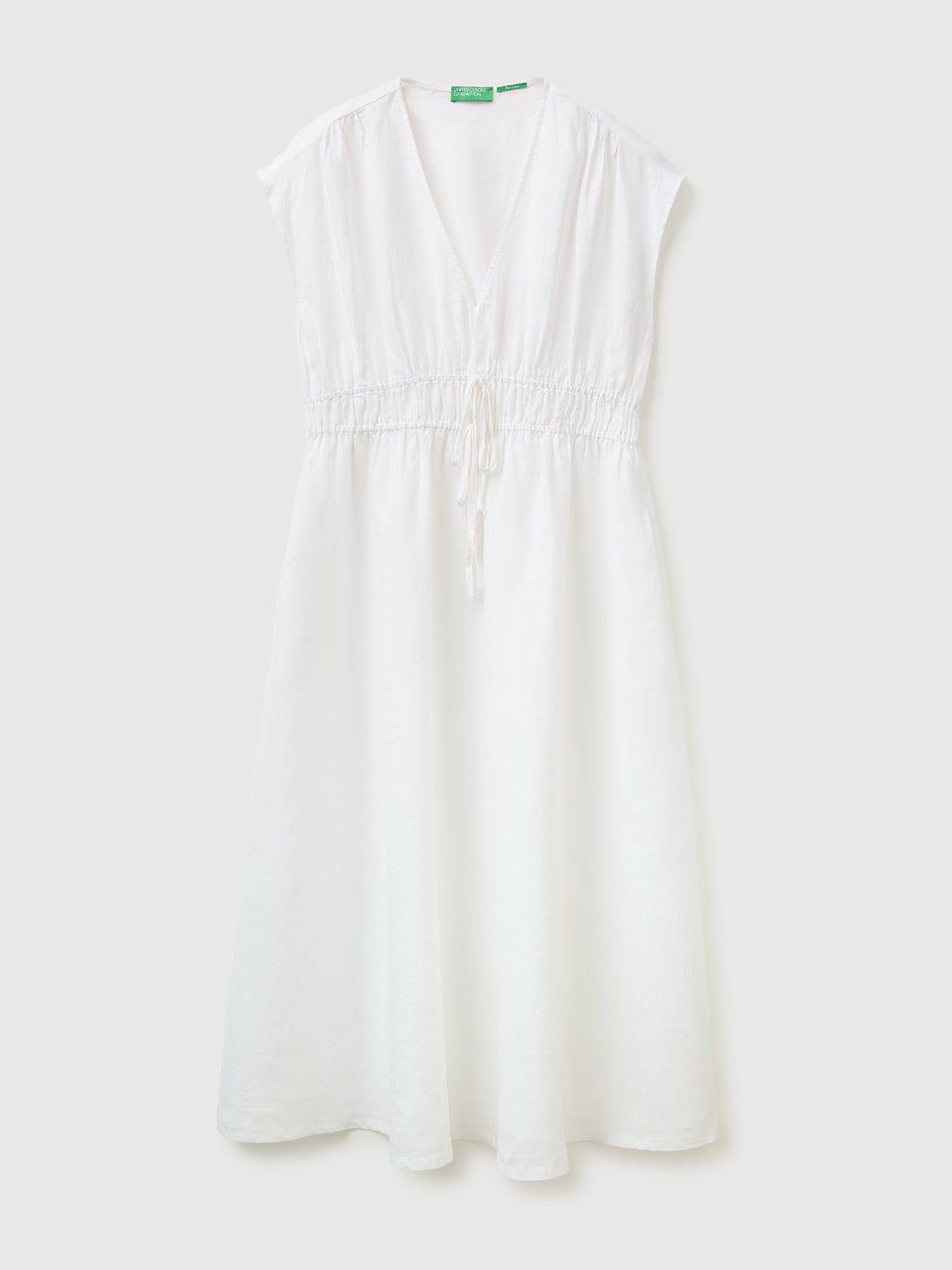 Vestido evasé em linho puro - ucb_image_FS