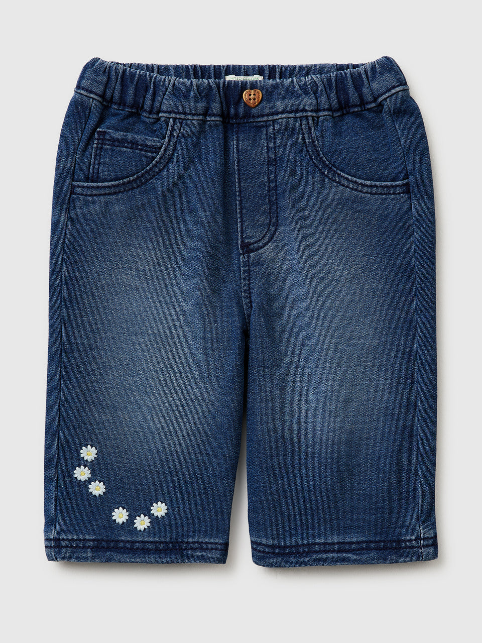Jeans with floral embroidery - ucb_image_FS