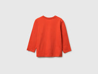 T-shirt in organic cotton with logo print - ucb_image_BS