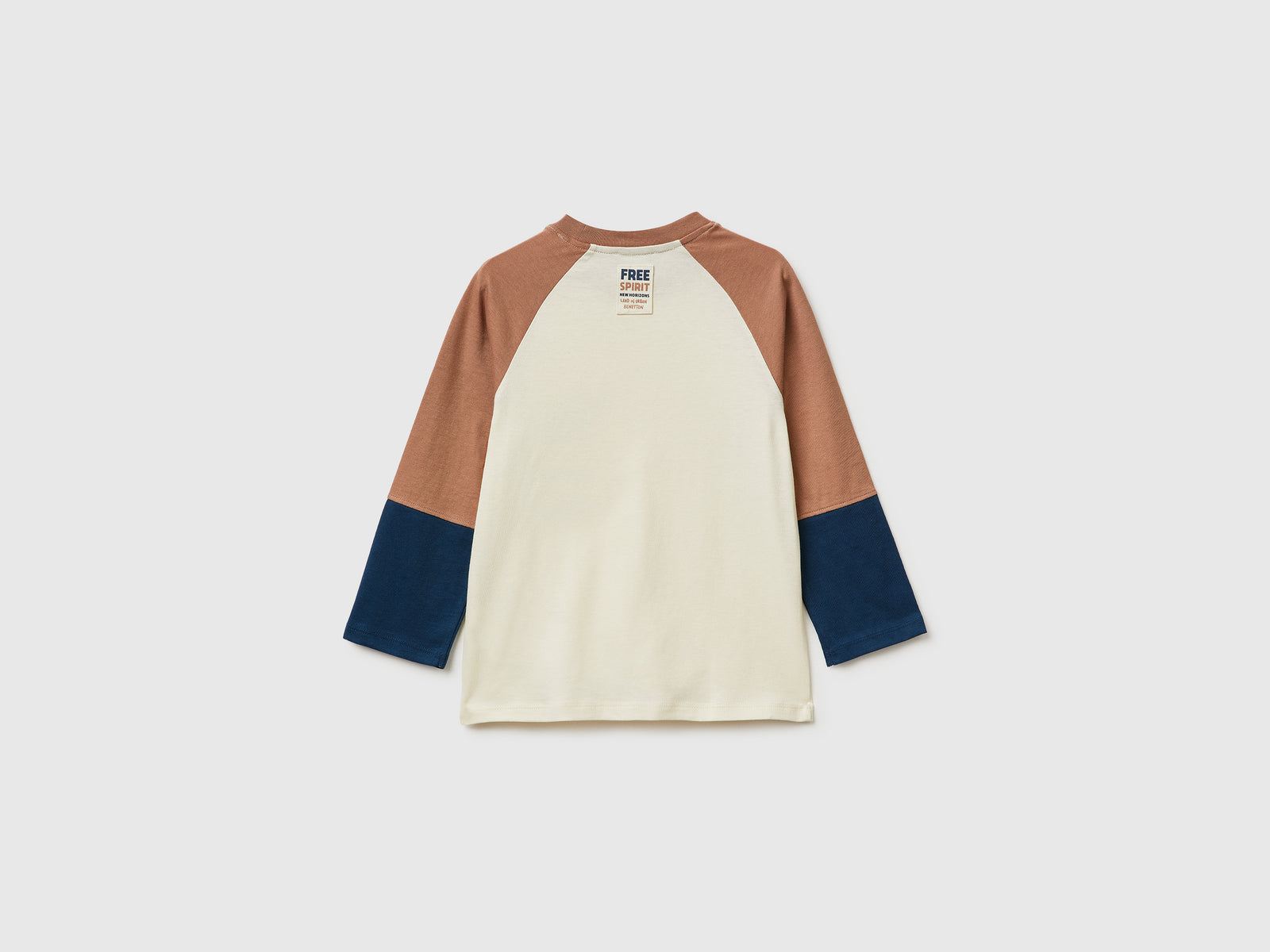 T-shirt color block com estampa - ucb_image_BS