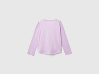 T-shirt com lantejoulas em algodão orgânico - ucb_image_BS