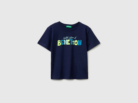 Organic cotton T-shirt with logo print - ucb_image_FS