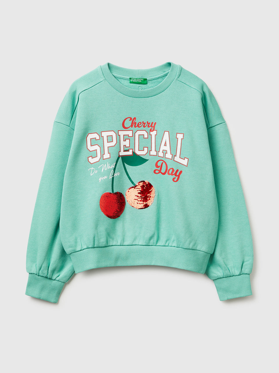 Sweatshirt with print and sequins - ucb_image_FS